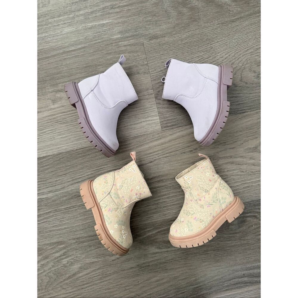 Cat and Jack Toddler Girl size 5 Boot Bundle